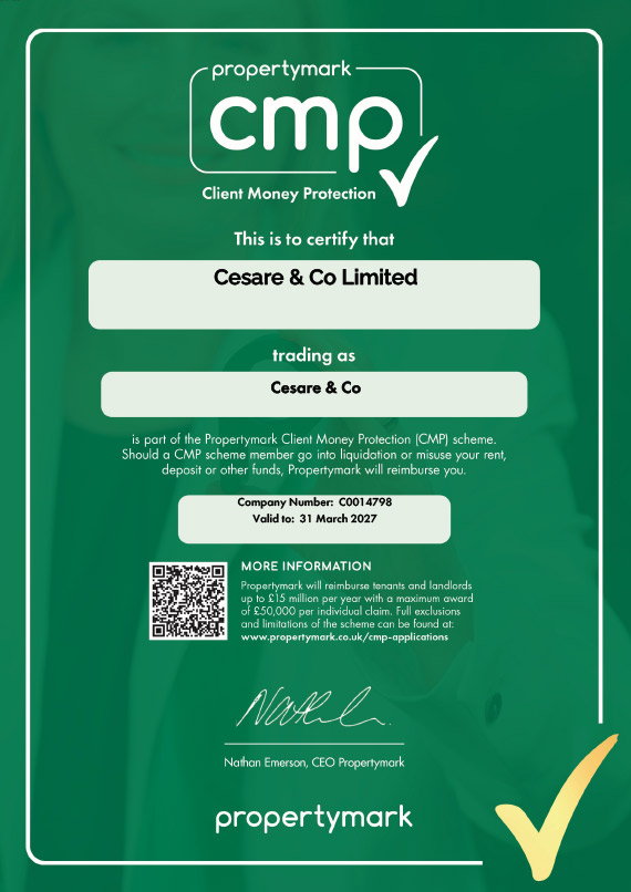 Client Money Protection Certificate